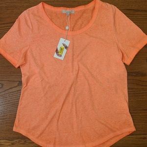 Chelsea & Violet Neon Orange TShirt - Large